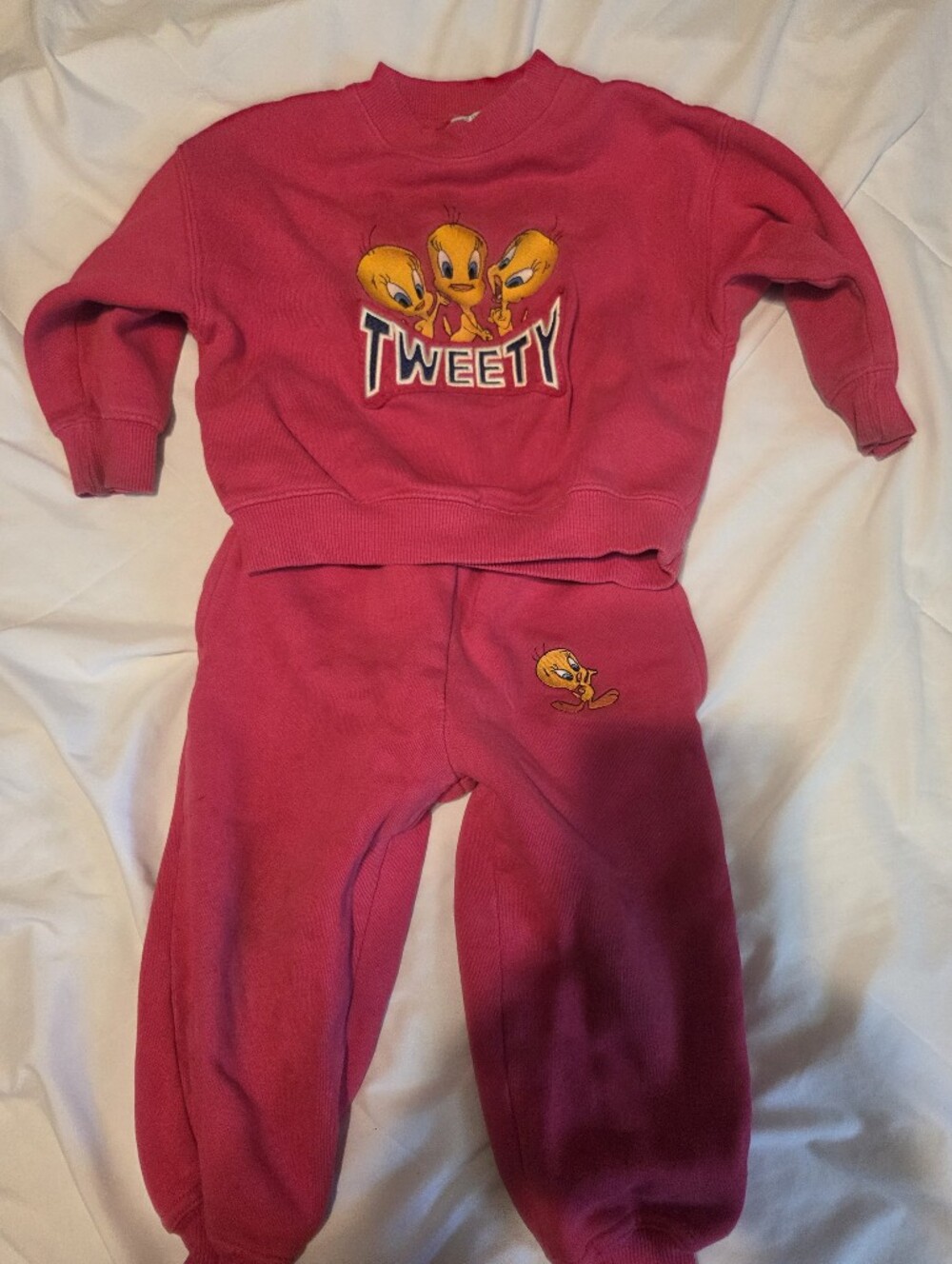 Warner Bros Studio Store Tweety Cute Little Set, Size XXS